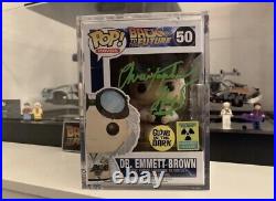 5 Funko Pop Autographed From Back To THE FUTURE