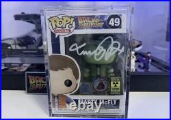 5 Funko Pop Autographed From Back To THE FUTURE