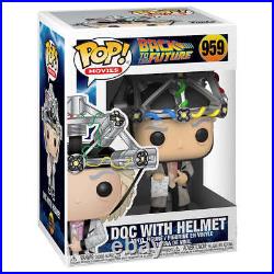 Back À The Future Funko Pop! Movies Doc With Helmet #959