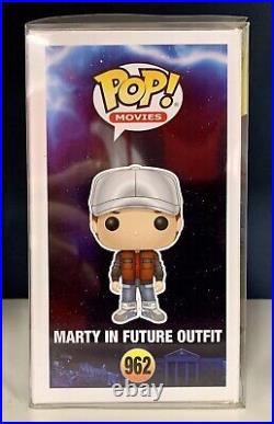 Back To The Future Funko Pop #962 Signed By Michael J Fox