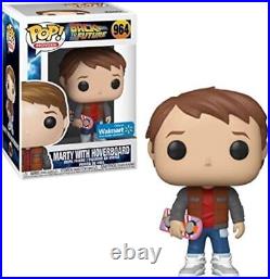 Back To The Future Funko Pop! Movies Marty With Hoverboard #964 Only At Walma