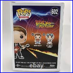 Back to the Future Marty McFly with Guitar Fan Expo 2018 BTTF FUNKO POP! Vinyl