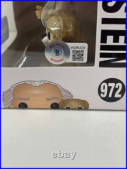 Christopher Lloyd Signed Back To The Future Doc Brown Funko 972 Beckett 14