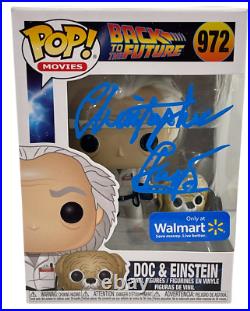 Christopher Lloyd Signed Back To The Future Doc Brown Funko 972 Beckett 25