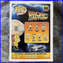 Christopher Lloyd Signed Back To The Future With Doc 2015 Funko POP #960 COA JSA