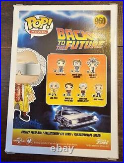 Christopher Lloyd signed Doc 2015 Back to the Future Funko Pop #960. Comes with