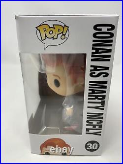 Conan O'Brian Marty Mcfly Back To The Future SDCC 2020 Funko Pop #30 Protector