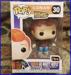 Conan O'Brien As Marty Mcfly Back To The Future SDCC 2020 Funko Pop #30 NEW