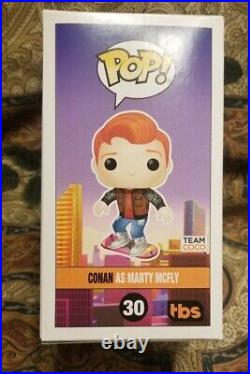 Conan O'Brien As Marty Mcfly Back To The Future SDCC 2020 Funko Pop #30 NEW