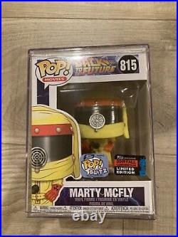 Funko #815 Back To The Future Marty McFly 2019 Shared Exclusive w Soft Protector