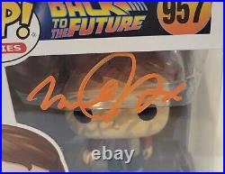 Funko Back To The Future Marty 1955 #957 Signed Michael J Fox 7BAP 55PCS JSA COA