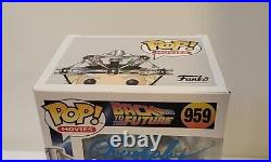 Funko POP! Back To The Future DOC BROWN #959 Signed CHRISTOPHER LLOYD BECKET COA