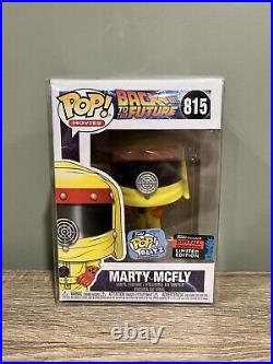 Funko POP! Back to the Future Marty McFly 815 Radiation Suit 2019 NYCC Exclusive