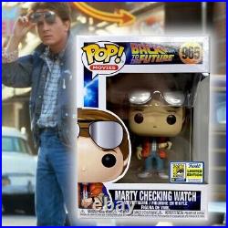 Funko Pop! 2020 Marty Checking Watch 965, SDCC