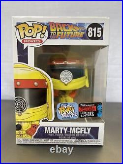Funko Pop Back To The Future Marty McFly (Hazmat) 815 2019 Fall Convention (B17)