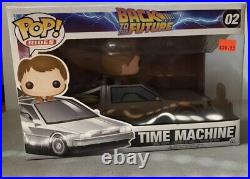 Funko Pop! Back To The Future Time Machine #02 DeLorean New In Box