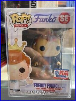 Funko Pop! Funko Freddy as Marty McFly on hoverboard