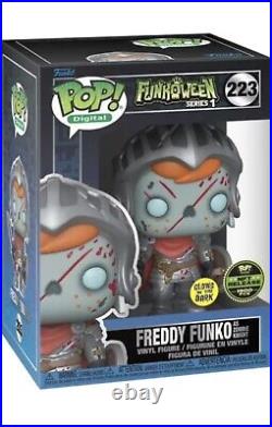 Funko Pop Funkoween Freddy Funko Zombie Knight GITD 1990 Piece Read Description