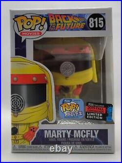 Funko Pop! Movies Back to the Future Marty McFly #815 Fall Convention VAULTED