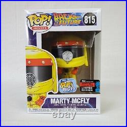 Funko Pop! Movies Marty McFly #815 2019 NYCC Shared Exclusive With Protector