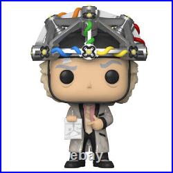 Funko Pop! Vinyl Movies Doc With Helmet For Return A Future Back to The Future