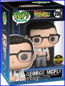 GEORGE MCFLY Back To The Future Funko Pop! Digital LEGENDARY REDEEMABLE NFT CARD