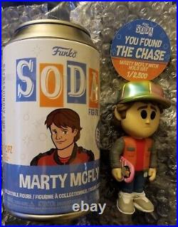 Marty McFly Back To The Future Vinyl Soda CHASE