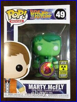 Marty McFly Plutonium Glow in the Dark Funko POP! #49 Plastic Empire Exclusive