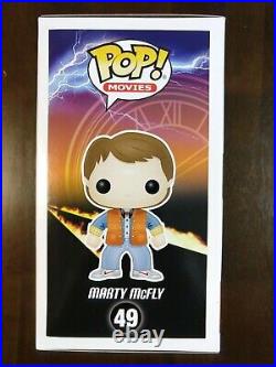 Marty McFly Plutonium Glow in the Dark Funko POP! #49 Plastic Empire Exclusive