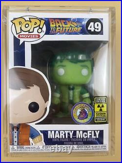 Marty McFly (Plutonium Glow in the Dark) In Protective Case