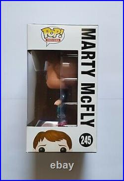 Marty Mcfly with Hoverboard Back to the Future Funko Pop VAULTED Michael J Fox