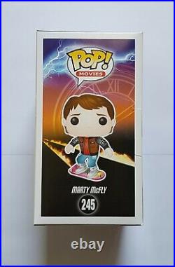 Marty Mcfly with Hoverboard Back to the Future Funko Pop VAULTED Michael J Fox