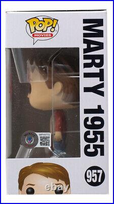 Michael J. Fox Signed Back To The Future Marty 1955 Funko Pop #957 BAS