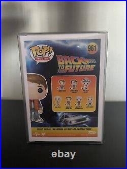 Michael J Fox Signed Back To The Future Marty McFly Funko Pop #961 Beckett