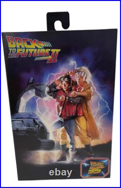 Michael J Fox Signed Back To The Future Neca Figure Autograph Beckett Witness