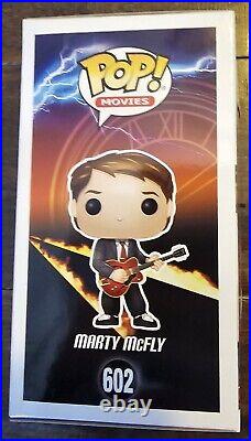 Michael J Fox signed Marty McFly Back to the Future Funko Pop #602. Comes