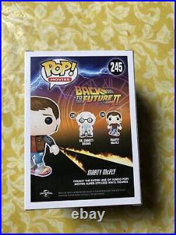 Movies Funko Pop Marty McFly with Hoverboard Back to the Future No. 245