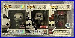 NEW 2023 Funko POP! MINNIE MOUSE (FACET) & DONALD DUCK (TARGETCON) & GOOFY