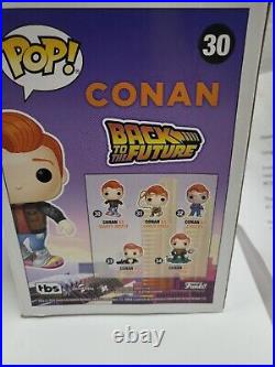 OFFICIAL TBS WON Conan O'Brian Marty Mcfly Back To The Future Funko Pop