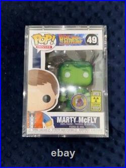 Pop Back To The Future 49 Marty McFly Plutonium glow in the dark plastic empire