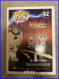 Pop! Movies Back to the Future Dr. Emmett Brown GITD Convention Exclusive Funko