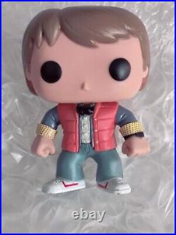 Time Machine With Marty McFly Funko Pop Back To The Future Vaulted