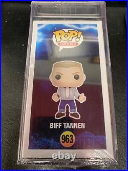 Tom Wilson Signed Funko Pop PSA Slabbed Certified Biff Tannen Back to the Future